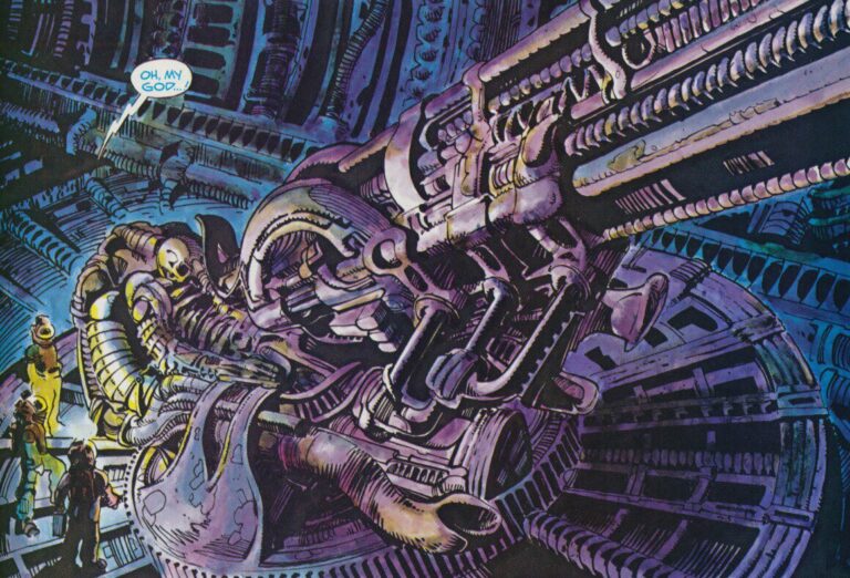 Alien - The Illustrated Story heavy metal presents