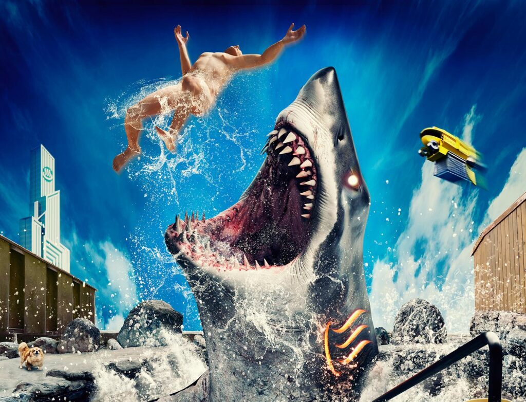 "Hotspring Shark Attack" (2024.) - pogledajte foršpan onsensharks