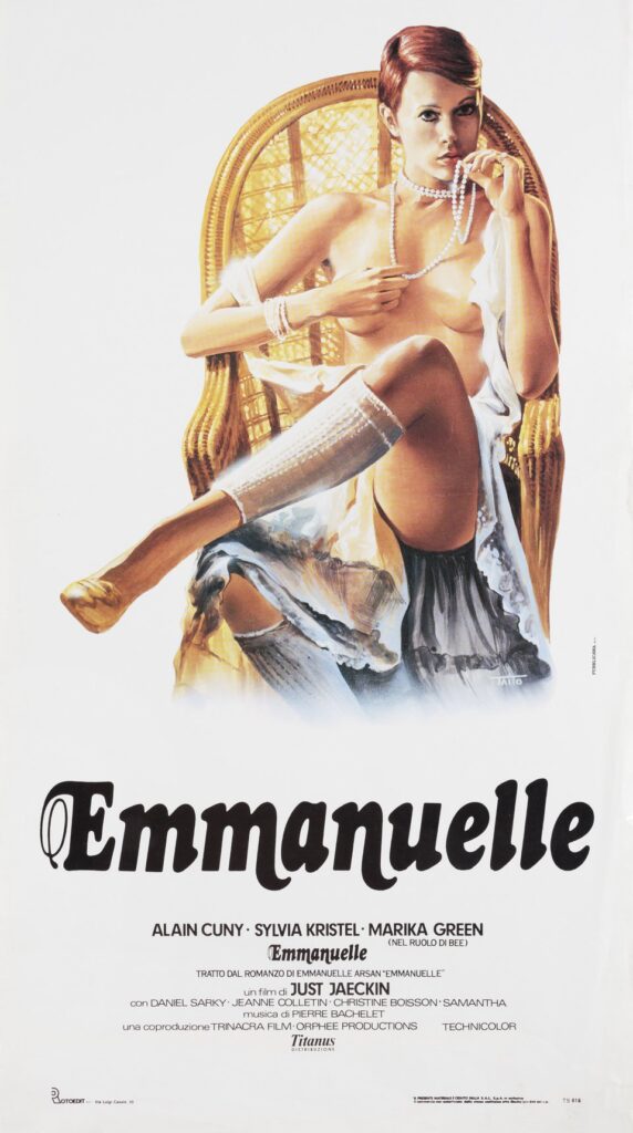 Emmanuelle (1974.) talijanski plakat