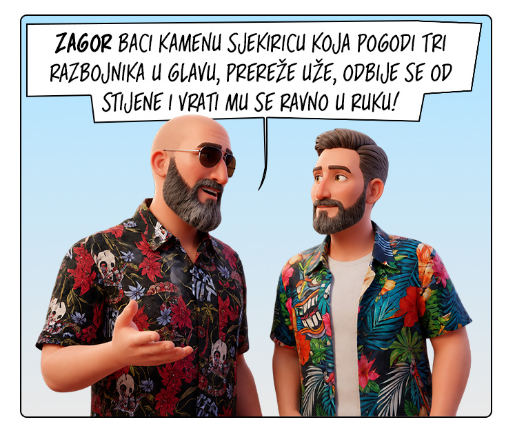 Marac & Velac - dnevni strip 008 / 001 